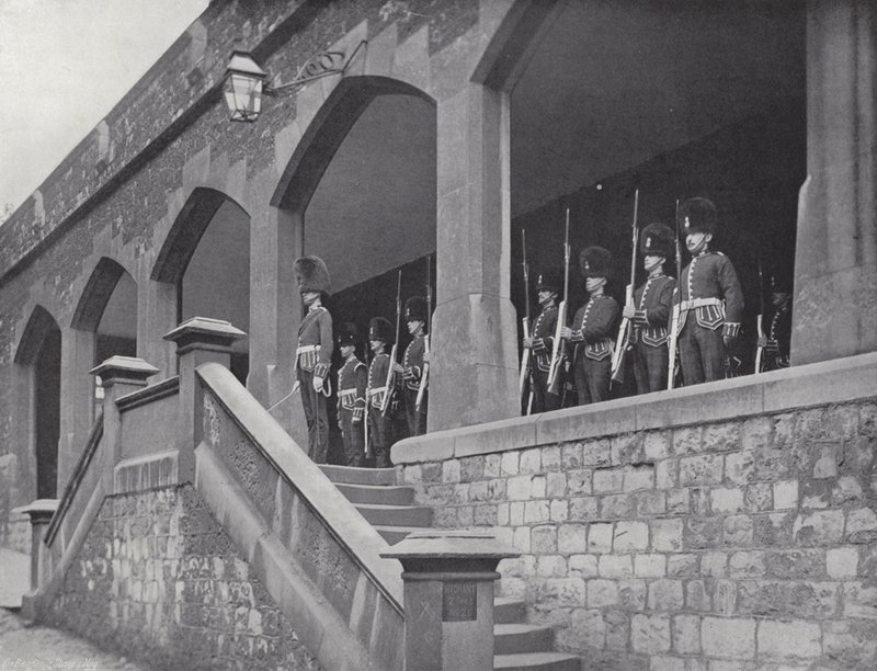 Verrouillage des portes de la tour, saluer les clés - J. Benjamin Stone