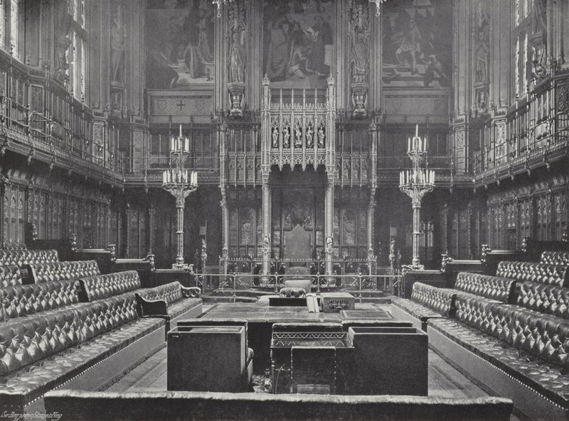 La Chambre des lords - J. Benjamin Stone