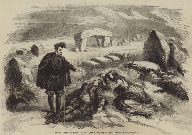 Scène du nouveau drame, Hamilton de Bothwellhaugh - J. H. Nicholson