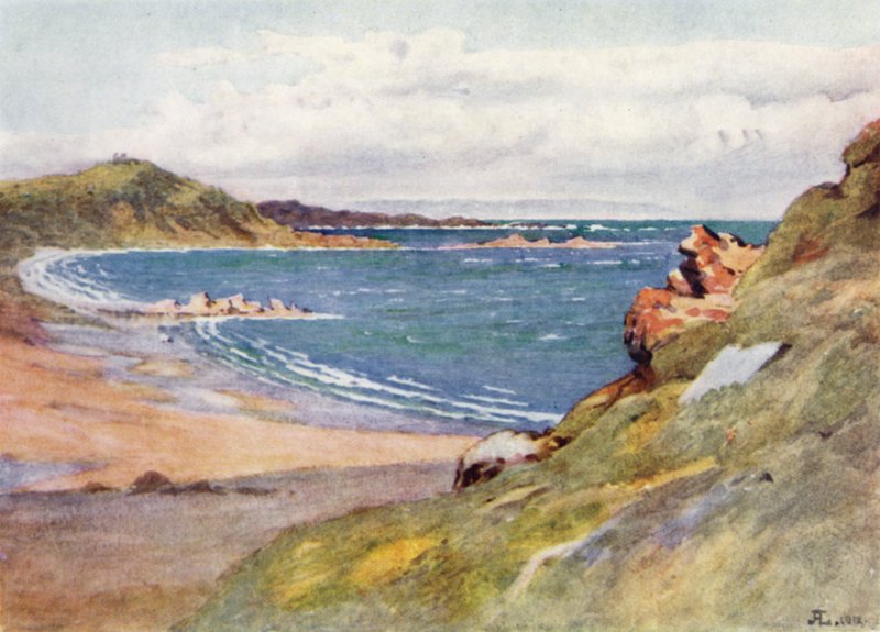 Saint-Lunaire, avec le Cap Fréhel au loin - J. Hardwicke Lewis