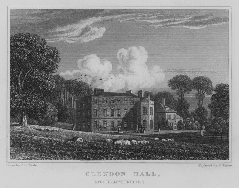 Glendon Hall, Northamptonshire - John Preston Neale