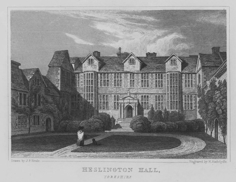 Heslington Hall, Yorkshire - John Preston Neale