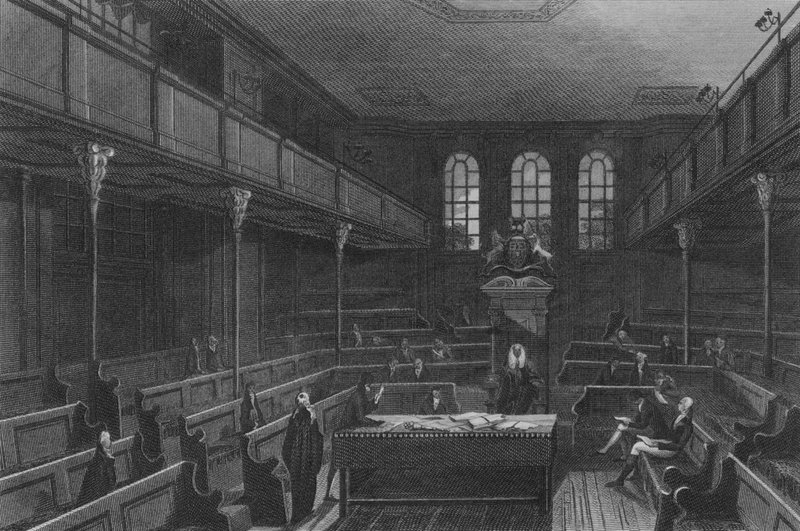 Intérieur de la Chambre des communes - John Preston Neale