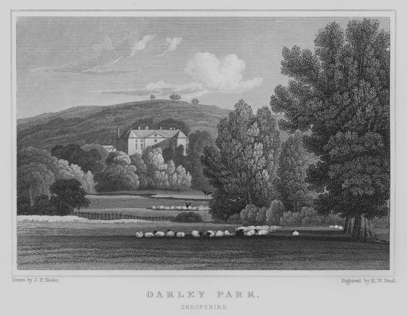 Oakley Park, Shropshire - John Preston Neale