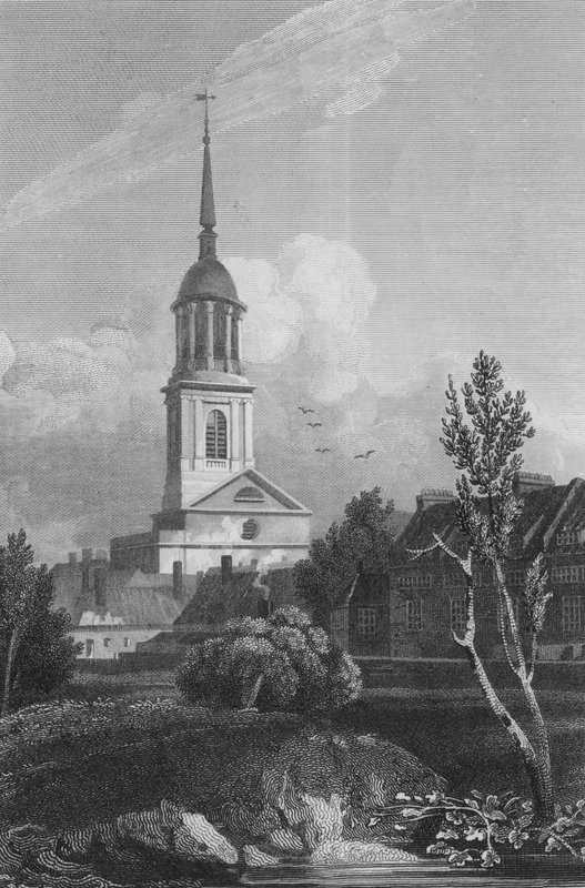 Église de Shoreditch - John Preston Neale
