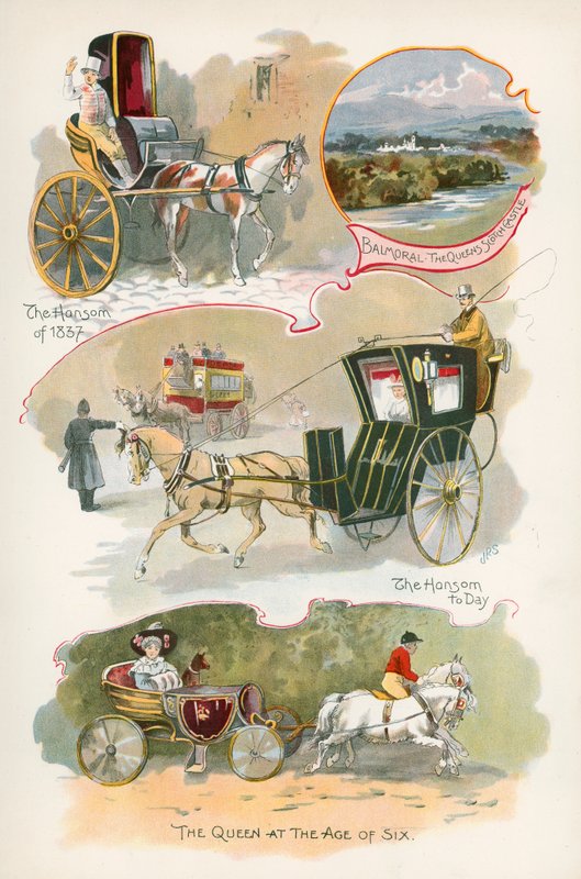 Hansom de 1837 et Hansom d