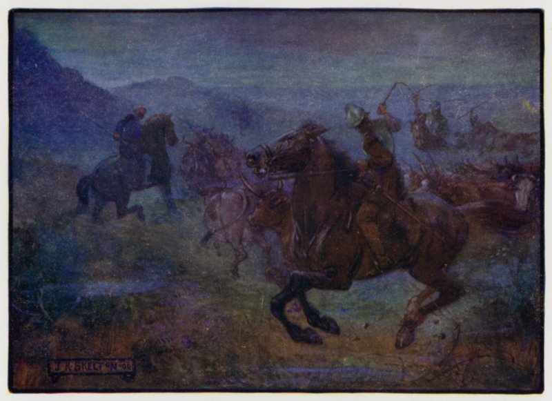 Raid dans les frontières anglo-écossaises par les Border Reivers, début du XVIe siècle - J. R. Skelton