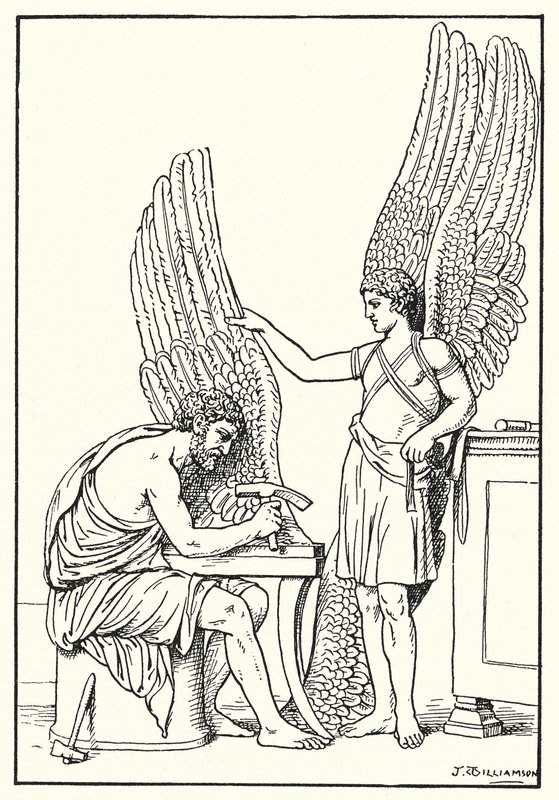 Dédale et Icare, d