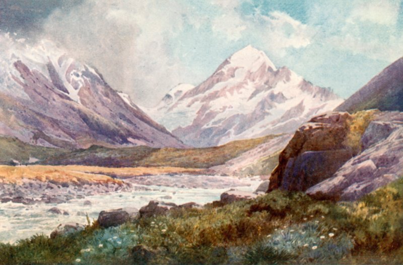 Mont Cook, Nouvelle-Zélande - J. Williamson