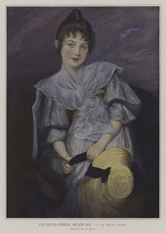 La Petite Vanda - Jacques Emile after Blanche