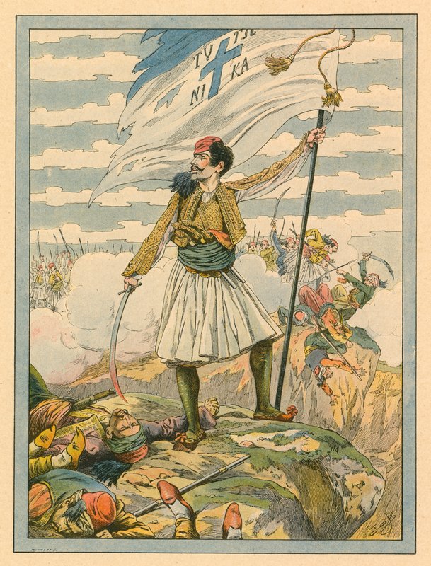 Grèce - Chanson nationale - Jacques Marie Gaston Onfray de Breville (Job)