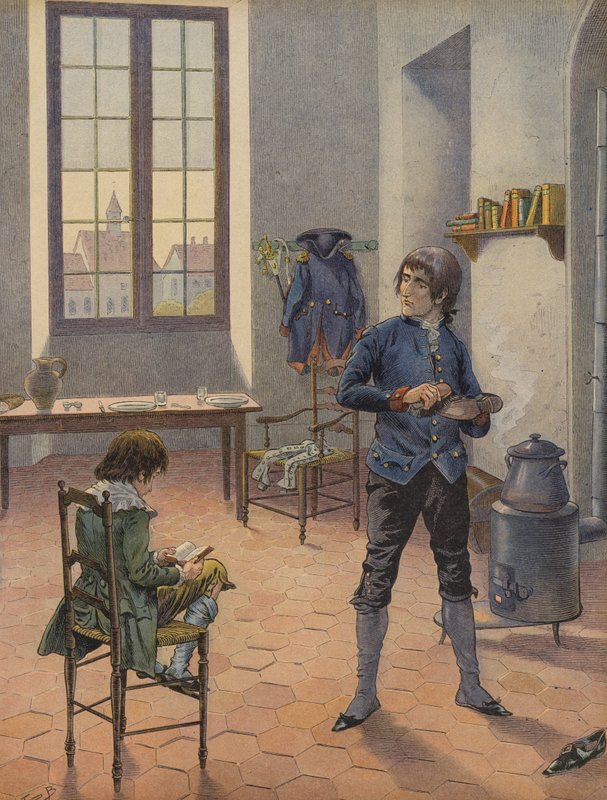 Napoléon Bonaparte à Auxonne - Jacques Marie Gaston Onfray de Breville (Job)
