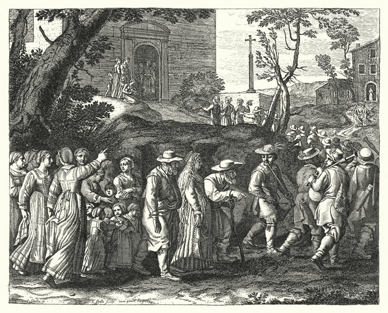 Le Mariage Villageois - Jacques Stella