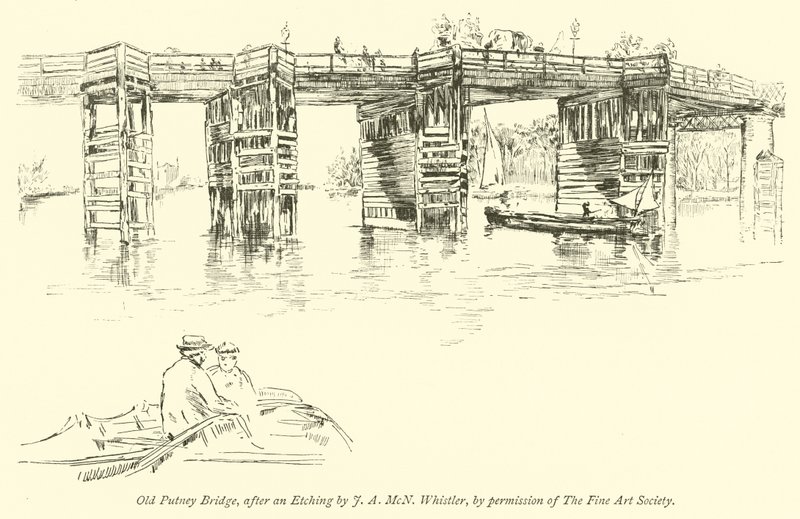 Vieux pont de Putney - James Abbott McNeill Whistler