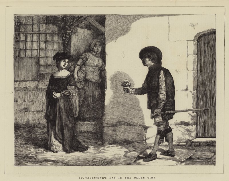 La Saint-Valentin autrefois - James Dromgole Linton