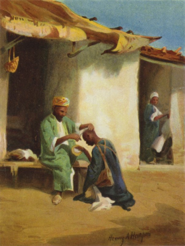 Faire la calvitie sur la tête - James (after) Clark