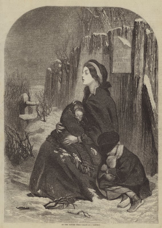 Dans le froid glacial - James Abbott Pasquier