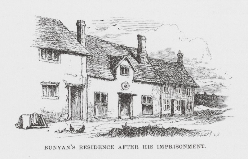 Résidence de Bunyan après son emprisonnement - James Dawson Watson