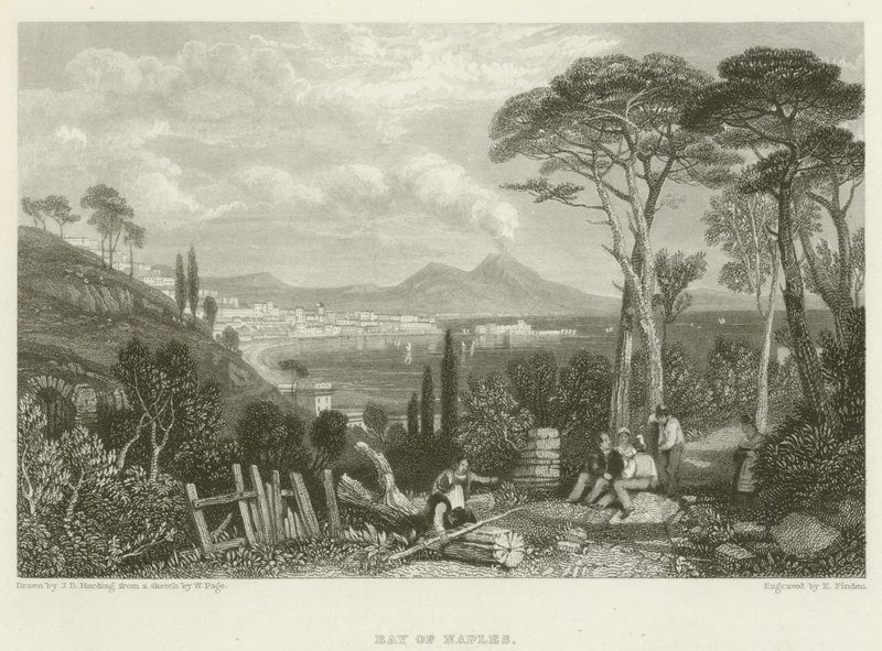 Baie de Naples - James Duffield Harding