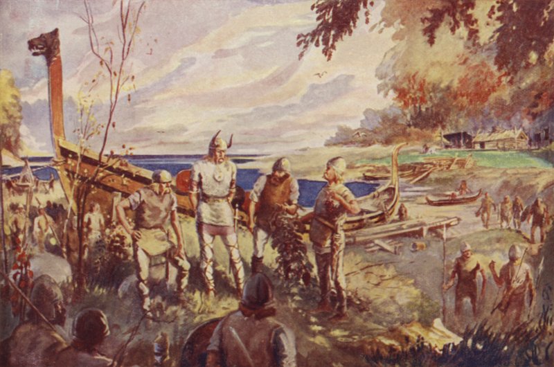 Les Vikings découvrent l