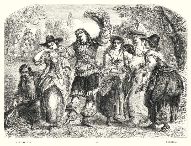 Childe Harold de Lord Byron, Chant I, Strophe 9 (gravure) - James Godwin