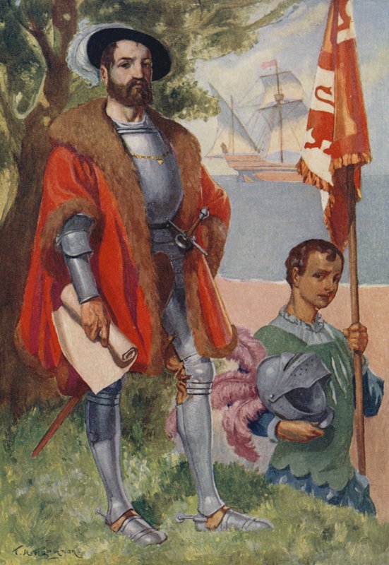 Hernan Cortes, conquistador espagnol - James Henry Robinson