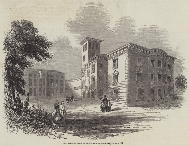 Nouvelle aile de la maison Osborne, île de Wight - James Herring