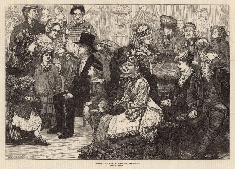 Temps de vacances à une exposition de figures de cire - James Macbeth