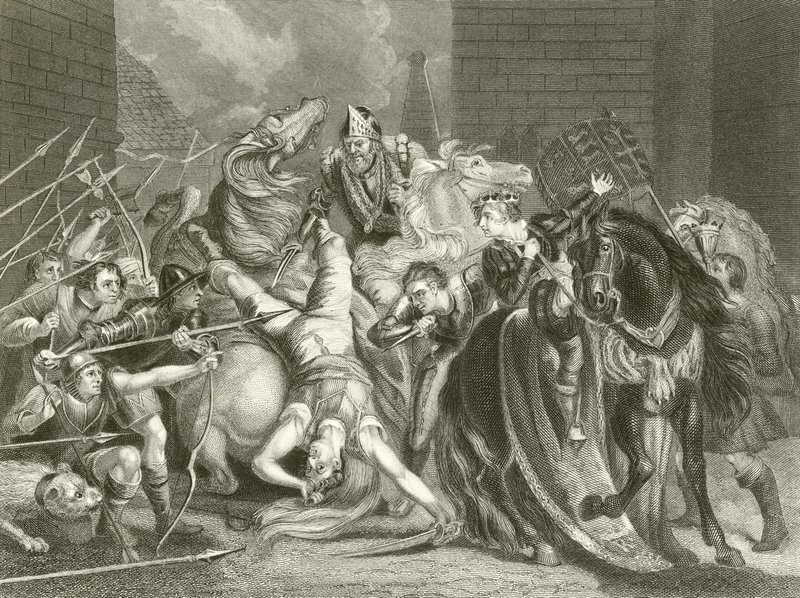 Maire de Londres tuant Wat Tyler - James Northcote