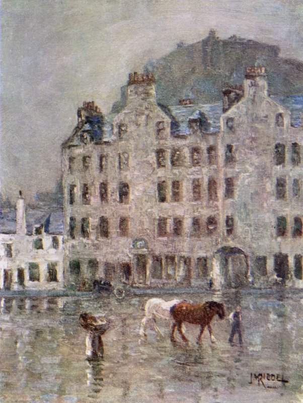 Auberge du Cerf Blanc, Grassmarket - James Riddel