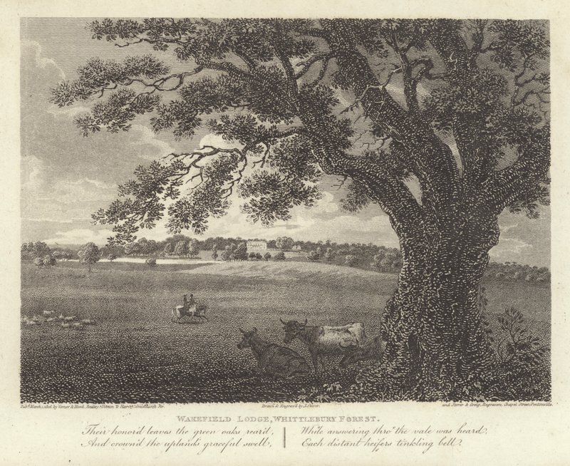 Robert Bloomfield, poète : Wakefield Lodge, Forêt de Whittlebury - James Storer