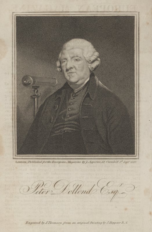 Peter Dollond Esq - James Thomson