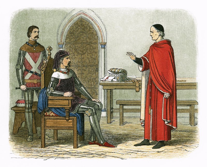 Gascoigne refuse de condamner un prélat ou un pair - James William Edmund Doyle