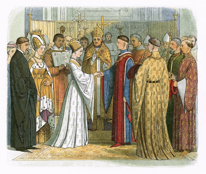 Mariage du roi Henri V et de Catherine de France - James William Edmund Doyle