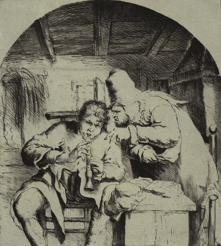 Un joueur de cornemuse - Jan Havickszoon Steen