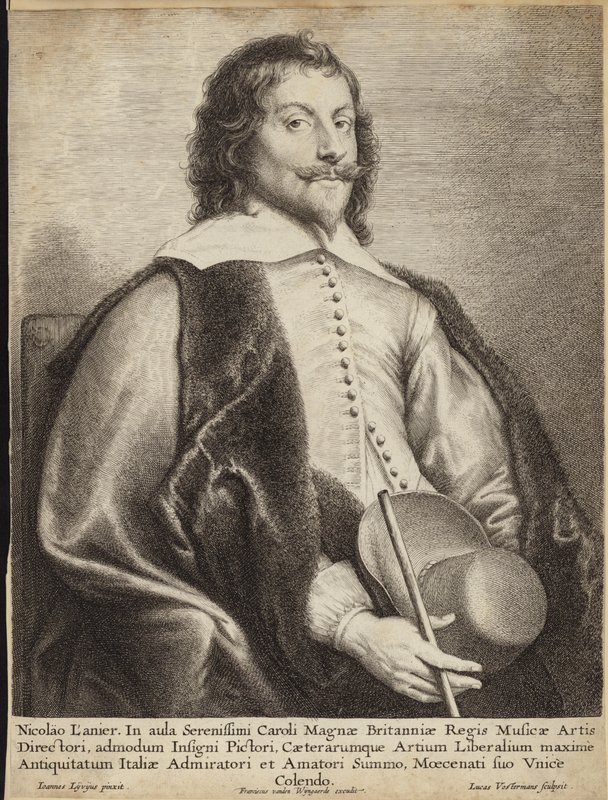 Portrait de Nicholas Lanier - Jan the Elder Lievens