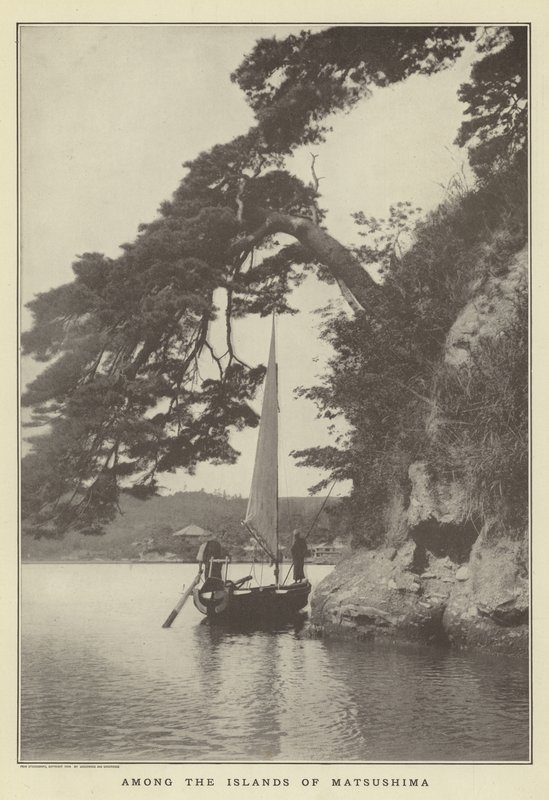 Parmi les îles de Matsushima - Japanese Photographer