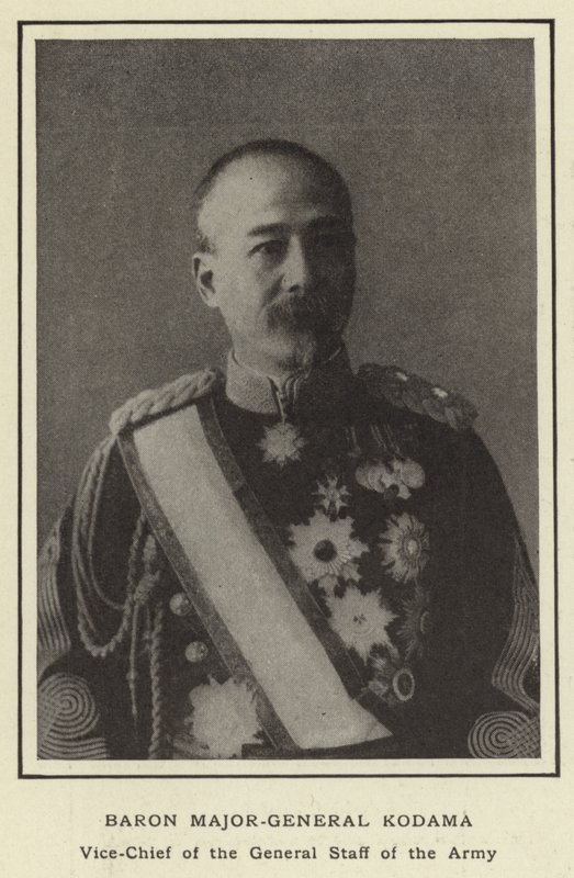 Baron Major-Général Kodama, vice-chef de l