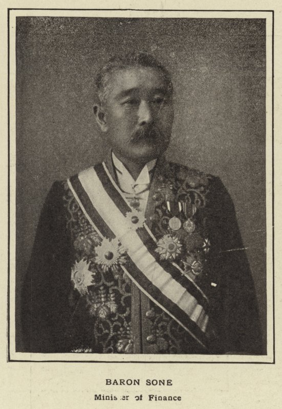 Baron Sone, ministre des Finances - Japanese Photographer