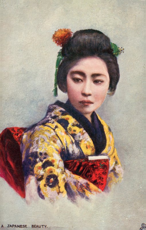 Belle femme japonaise (photo en couleur) - Japanese Photographer