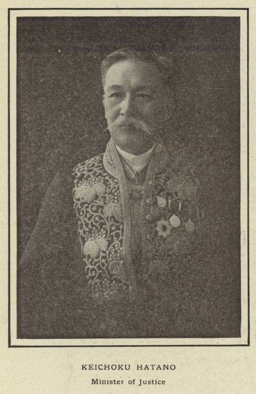 Keichoku Hatano, ministre de la Justice - Japanese Photographer