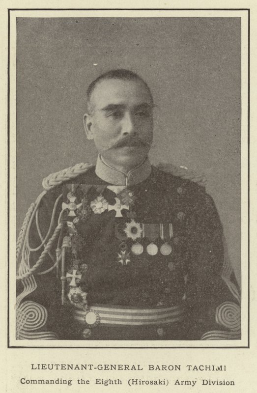 Lieutenant-général Baron Tachimi, commandant la huitième division de l
