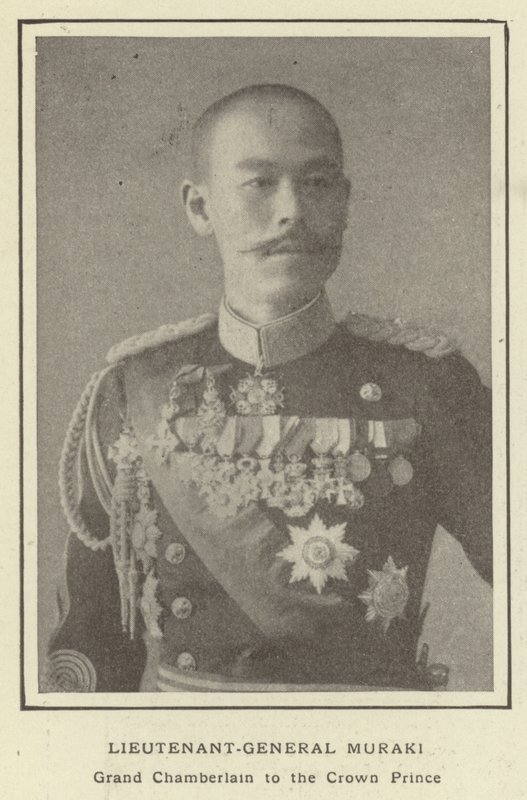 Lieutenant-général Muraki, grand chambellan du prince héritier - Japanese Photographer