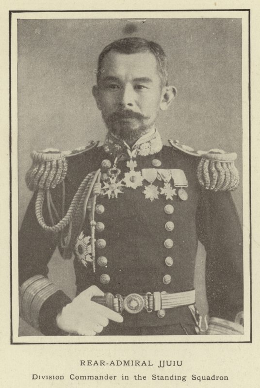 Contre-amiral Jjuiu, commandant de division dans l