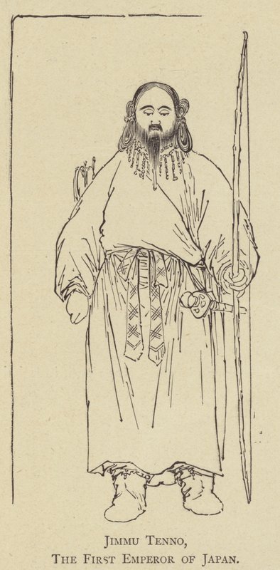 Jimmu Tenno, le premier empereur du Japon - Japanese School
