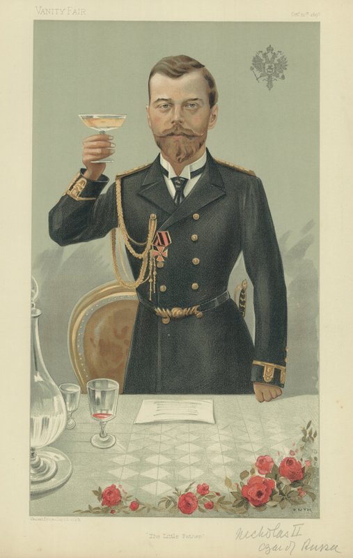 Le Tsar Nicolas II - Jean Baptiste (after) Guth