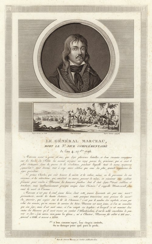 Portrait de François Séverin Marceau-Desgraviers - Jean Duplessi Bertaux