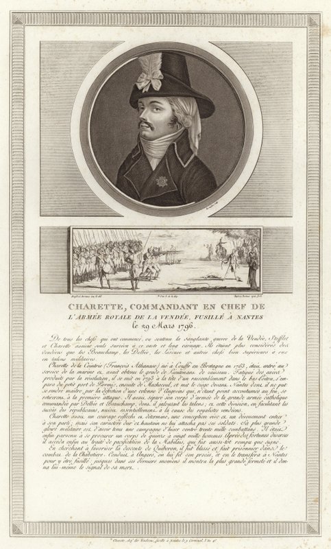 Portrait de François de Charette - Jean Duplessi Bertaux