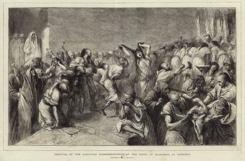 Festival des Aissawah - Jean Francois Portaels