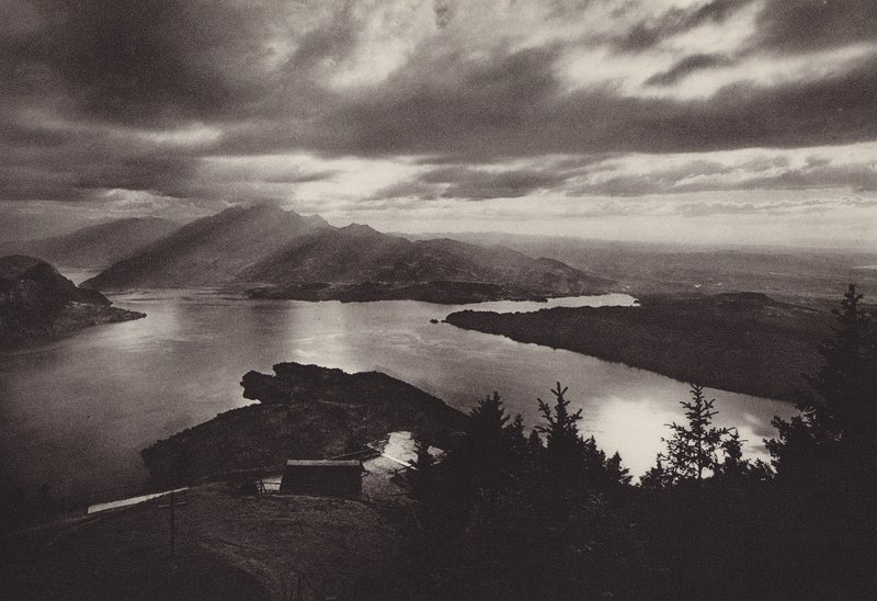 Rigi Kaltbad, ambiance du soir avec vue depuis le Kanzeli - Jean Gaberell